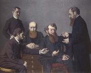 Felix Vallotton The Five Painters oil on canvas